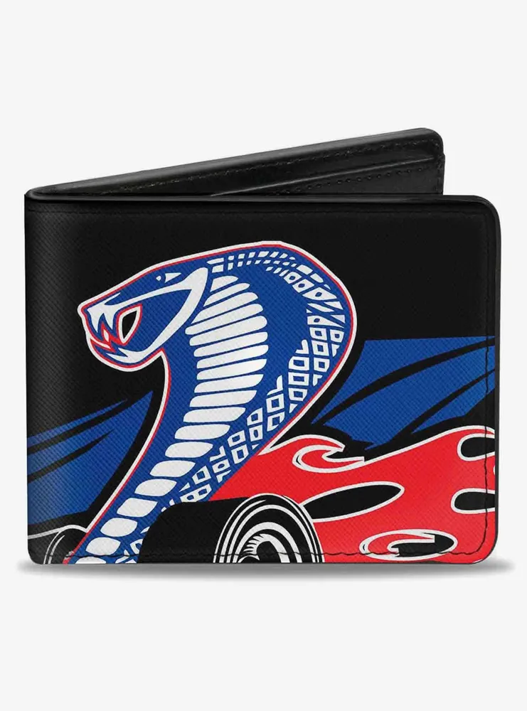 Flaming Cobra Jet Bifold Wallet