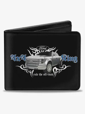 Ford 4X4 Trucking Rule The Off Road Bifold Wallet