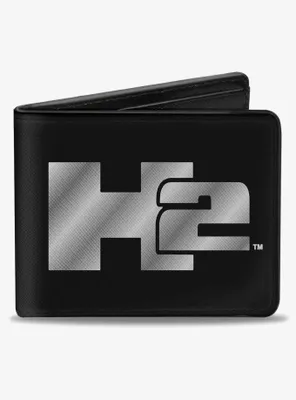 H2 Logo CenteBifold Wallet