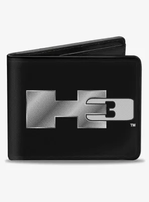 H3 Logo CenteBifold Wallet