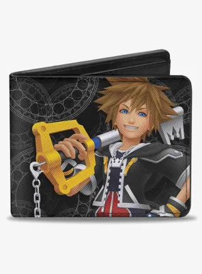 Disney Kingdom Hearts Sora Pose Rings Bifold Wallet