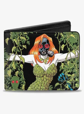 DC Comics Poison Ivy Gas Mask Ivy Detective Comics Issue 752 Cover Bifold Wallet