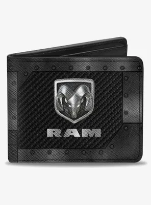 Ram Logo Armor Bifold Wallet