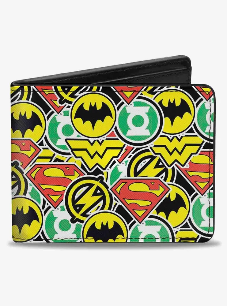 Canvas Bi-Fold Wallet - Justice Leaue Supreme Team Batman Chest