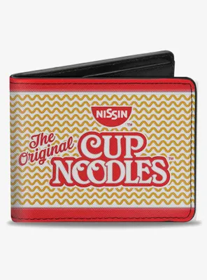 The Original Cup Noodles Noodle Wave Stripe Bifold Wallet