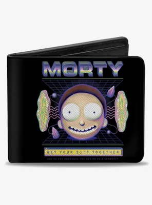 Rick and Morty Expression Get Your S**t TogeTher Bifold Wallet