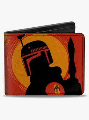 Star Wars The Bad Batch Clone Force 99 Helmets and Logo Bifold Wallet