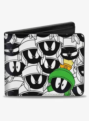 Looney Tunes Marvin The Martian Expressions Bifold Wallet