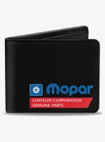 Mopar Chrysler Corporation Genuine Parts Bifold Wallet