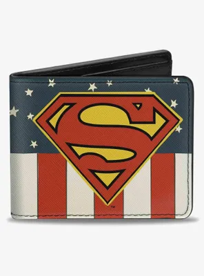 DC Comics Superman Shield Americana Bifold Wallet