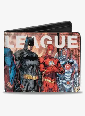 DC Comics The New 52 Justice League Issue 1 7 Superhero Variant Cover Bifold Wallet
