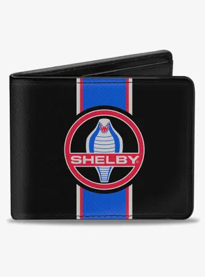 Shelby Cobra Center Stripe Bifold Wallet