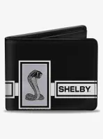 Shelby Gt 500 Cobra Box Stripe Bifold Wallet
