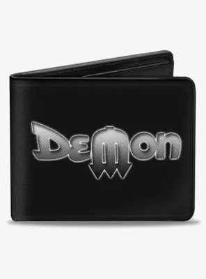 Vintage Dodge Demon Logo Fade Bifold Wallet