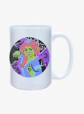 Shrek Fiona Fight Pose Mug 15oz