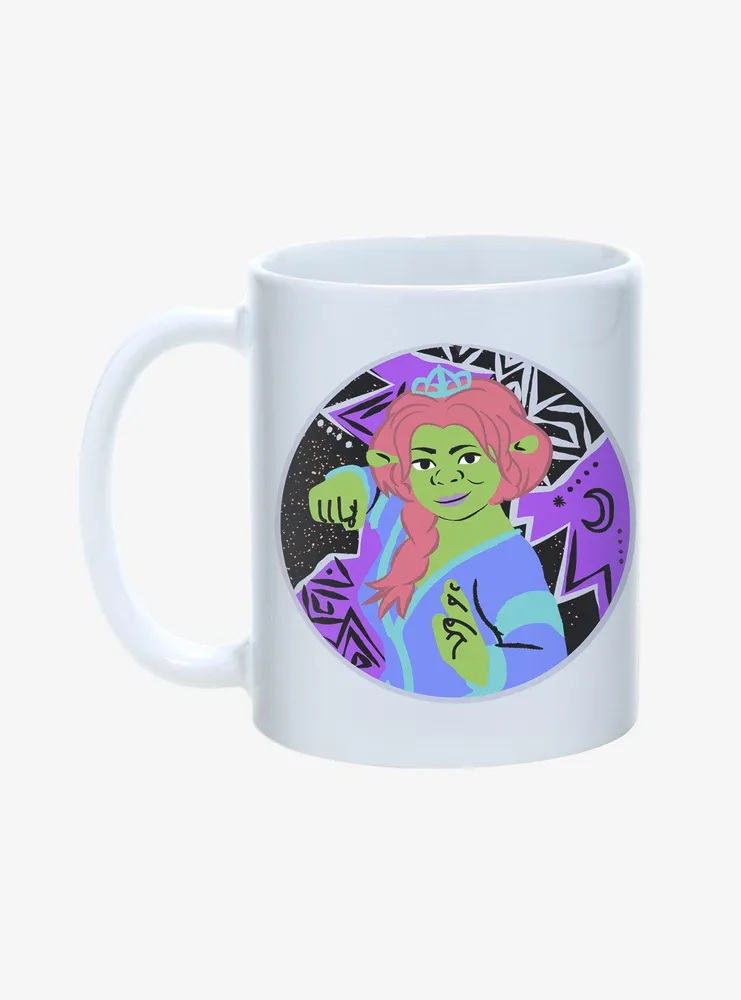 Shrek Fiona Fight Pose Mug 11oz