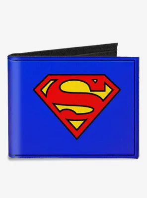 DC Comics Superman Shield Canvas Bifold Wallet