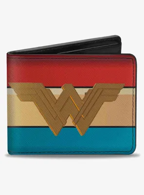 DC Comics Wonder Woman 2017 Icon Stripe Bifold Wallet