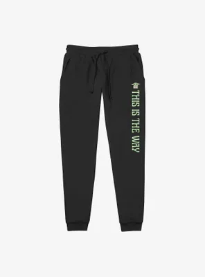 Star Wars The Mandalorian Child This Is Way Jogger Sweatpants