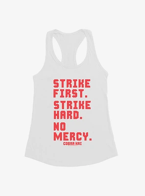 Cobra Kai Strike First Girls Tank