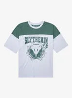 Harry Potter Slytherin Color Block Varsity T-Shirt - BoxLunch Exclusive