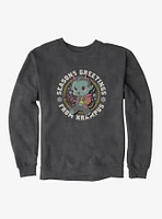 Season's Greetings From Krampus Chibi Sweatshirt