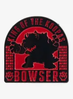 Nintendo Super Mario Bros. Bowser Silhouette Enamel Pin - BoxLunch Exclusive