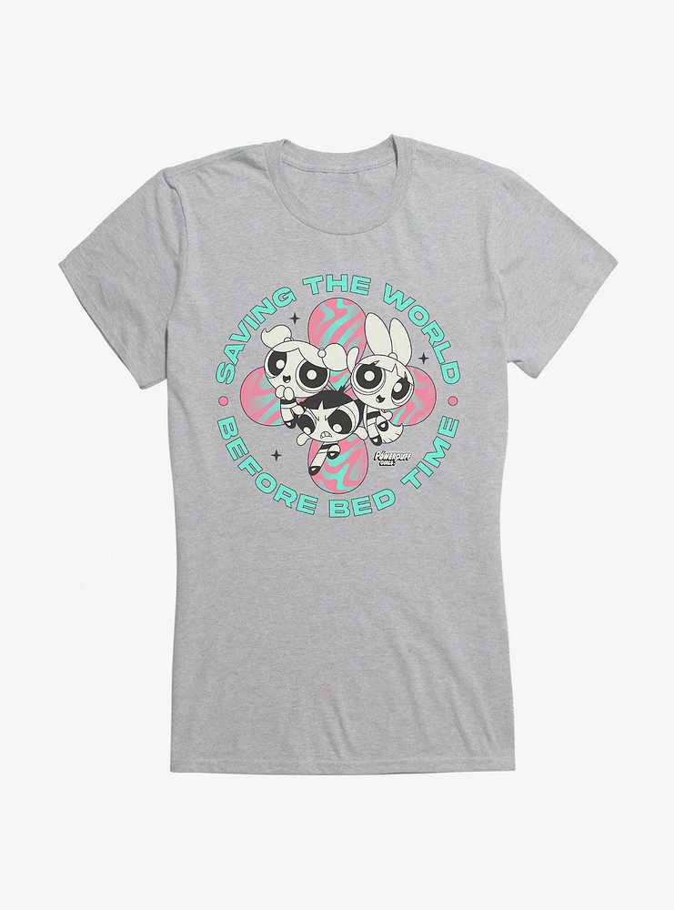 The Powerpuff Girls Saving World T-Shirt