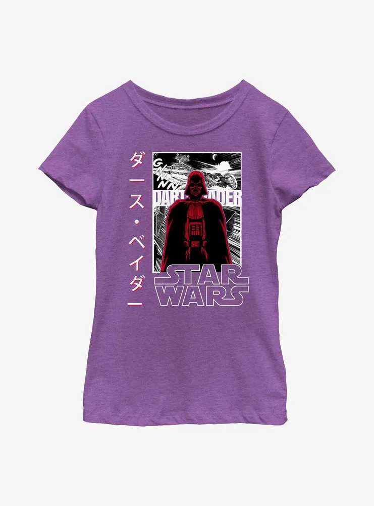 Star Wars Darth Vader Japanese Youth Girls T-Shirt