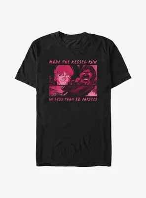 Star Wars Han Solo and Chewie Kessel Run T-Shirt