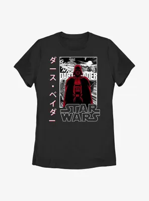 Star Wars Darth Vader Japanese Womens T-Shirt