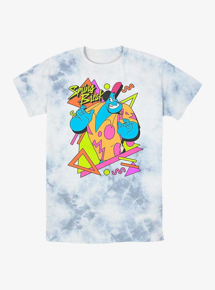 Disney Aladdin Spring Break Genie Tie-Dye T-Shirt