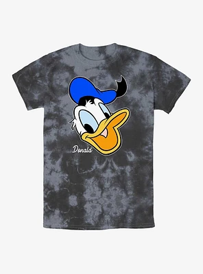Disney Donald Duck Big Face Tie Dye T-Shirt