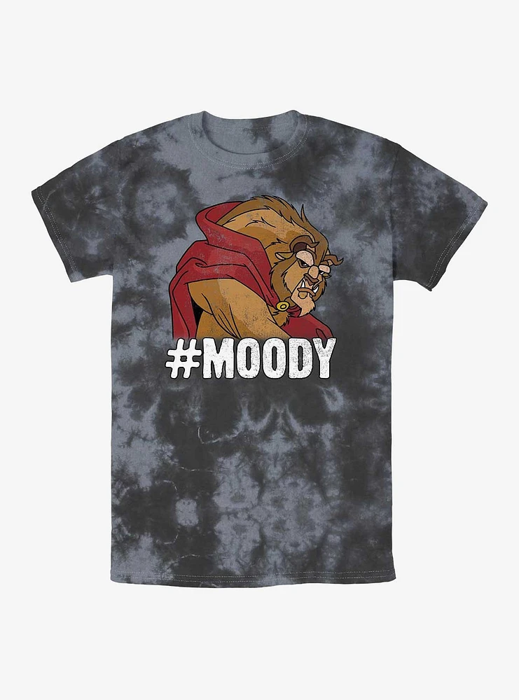 Disney Beauty and the Beast Moody Tie-Dye T-Shirt