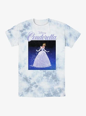 Disney Cinderella Dress Transformation Tie-Dye T-Shirt