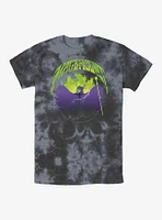 Disney Princesses Maleficent Badge Tie-Dye T-Shirt