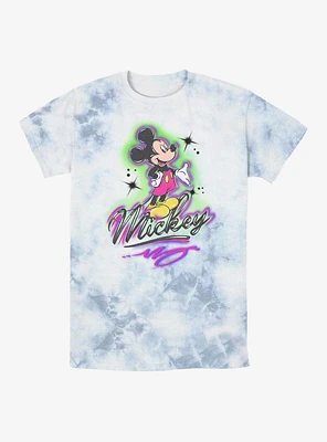 Disney Mickey Mouse Airbrush Tie-Dye T-Shirt