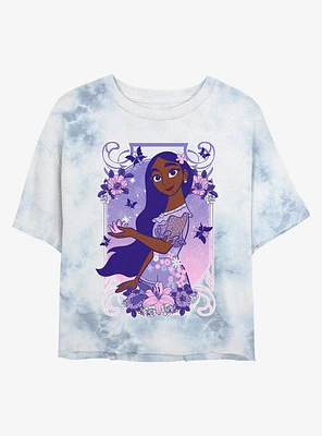 Disney Encanto Effortless Isabela Tie-Dye Girls Crop T-Shirt