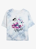 Disney Encanto Mirabel Butterfly Tie-Dye Girls Crop T-Shirt