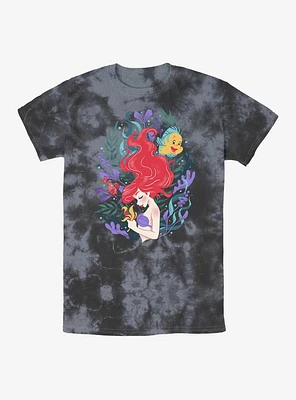 Disney The Little Mermaid Coral Reef Ariel Tie-Dye T-Shirt
