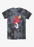 Disney The Little Mermaid Coral Reef Ariel Tie-Dye T-Shirt