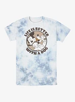 Disney Mickey Mouse Dog Life Tie-Dye T-Shirt