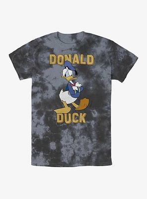 Disney Donald Duck Arms Crossed Tie-Dye T-Shirt