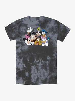 Disney Mickey Mouse & Friends Smiling Tie Dye T-Shirt