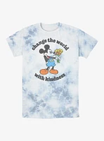 Disney Mickey Mouse Kindness Tie-Dye T-Shirt
