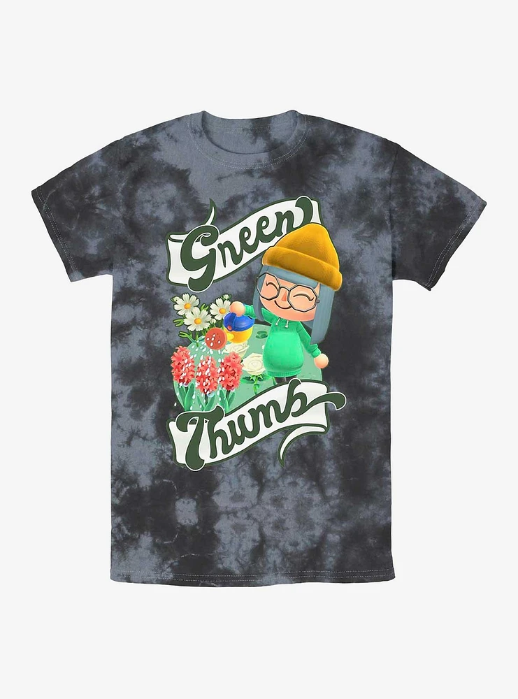 Nintendo Green Thumb Tie Dye T-Shirt