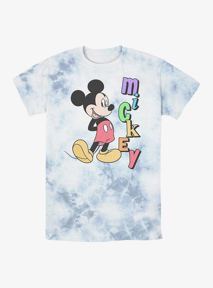 Disney Mickey Mouse Name Tie-Dye T-Shirt
