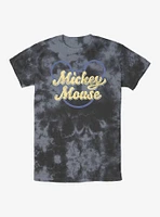 Disney Mickey Mouse Script Tie-Dye T-Shirt