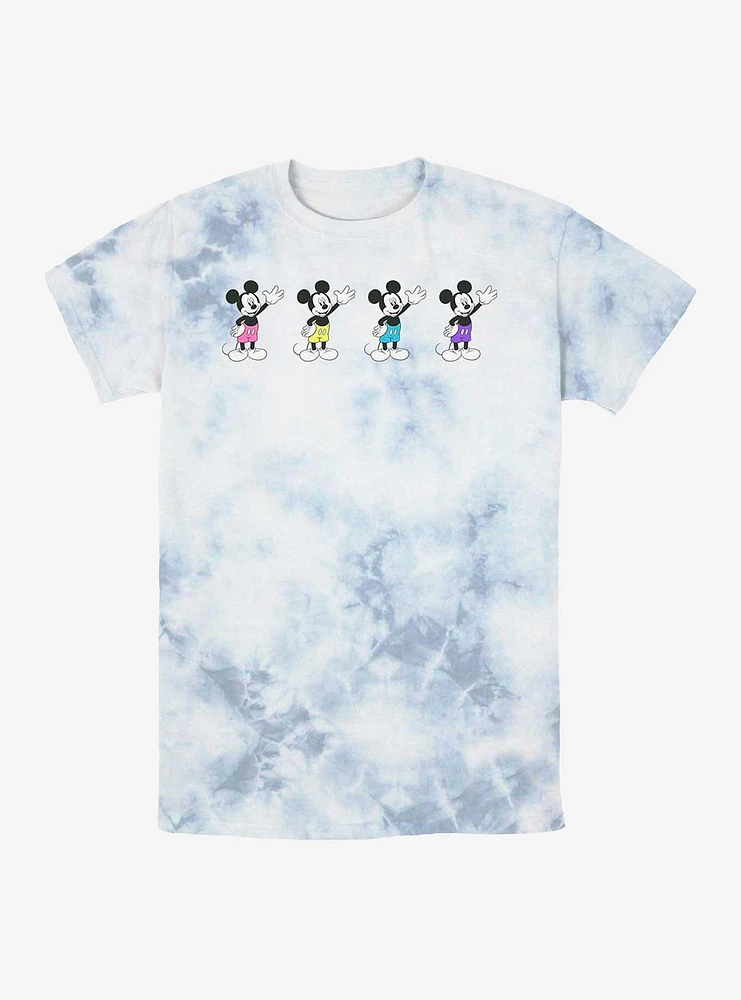 Disney Mickey Mouse Neon Pants Tie-Dye T-Shirt