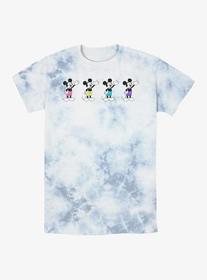 Disney Mickey Mouse Neon Pants Tie-Dye T-Shirt